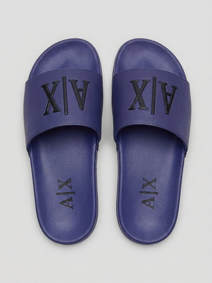Casual Comfort Slides - Beige & Black